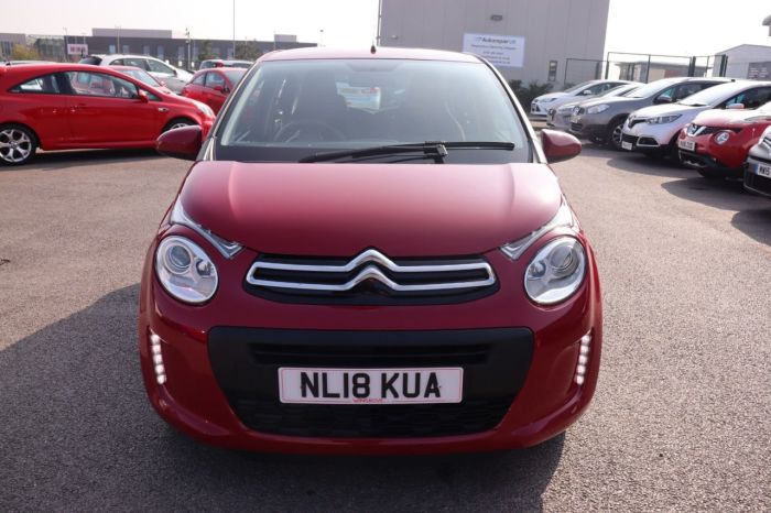 Citroen C1 1.0 FEEL 5d 68 BHP Hatchback Petrol RED