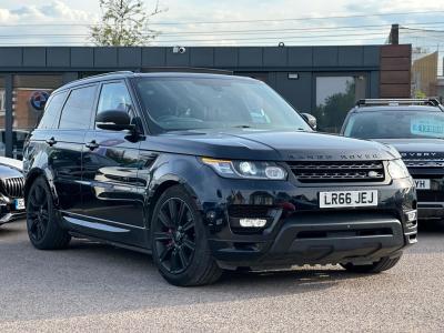 Land Rover Range Rover Sport 3.0 SDV6 [306] Autobiography Dyn 5dr Auto [7 seat] Estate Diesel BLACKLand Rover Range Rover Sport 3.0 SDV6 [306] Autobiography Dyn 5dr Auto [7 seat] Estate Diesel BLACK at Motor Finance 4u Tunbridge Wells