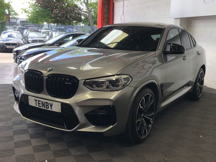 BMW X4-m 3.0 M COMPETITION 4d 503 BHP Coupe Petrol GREY