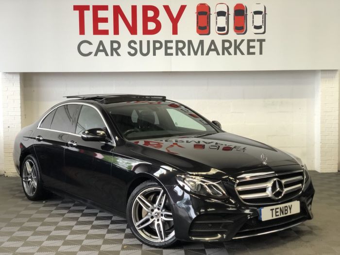 Mercedes-Benz E Class 2.0 E 220 D AMG LINE PREMIUM 4d 192 BHP Saloon Diesel BLACK