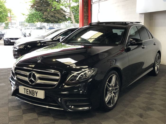 Mercedes-Benz E Class 2.0 E 220 D AMG LINE PREMIUM 4d 192 BHP Saloon Diesel BLACK