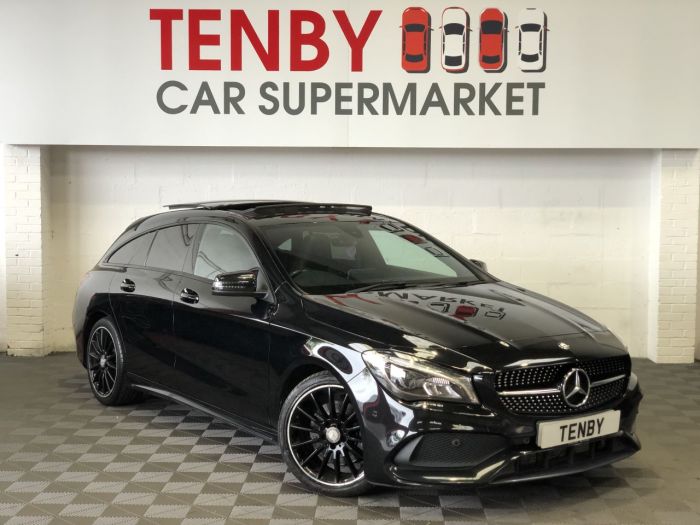 Mercedes-Benz CLA 2.1 CLA 220 D AMG LINE 5d 174 BHP Estate Diesel BLACK