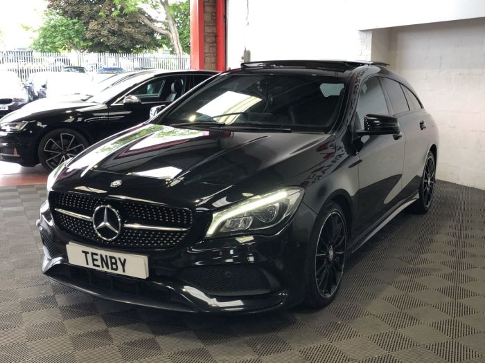 Mercedes-Benz CLA 2.1 CLA 220 D AMG LINE 5d 174 BHP Estate Diesel BLACK