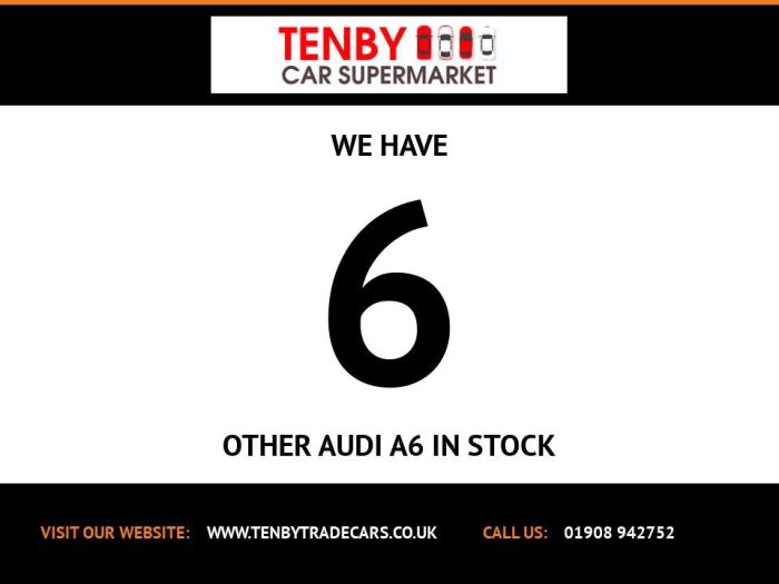 Audi A6 2.0 TDI ULTRA BLACK EDITION 4d 188 BHP Saloon Diesel BLACK