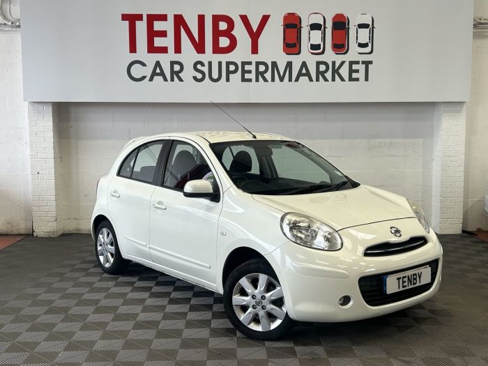 Nissan Micra 1.2 ACENTA 5d 79 BHP Hatchback Petrol WHITE