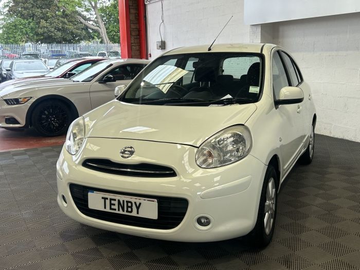 Nissan Micra 1.2 ACENTA 5d 79 BHP Hatchback Petrol WHITE