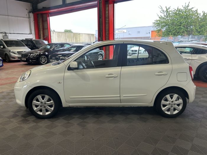 Nissan Micra 1.2 ACENTA 5d 79 BHP Hatchback Petrol WHITE