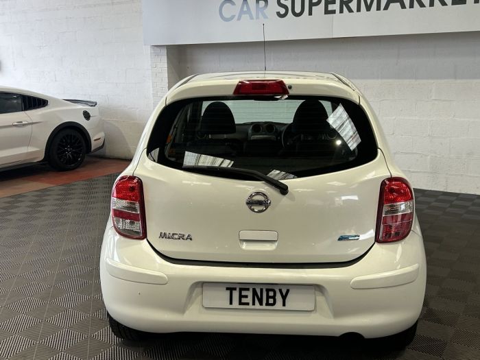 Nissan Micra 1.2 ACENTA 5d 79 BHP Hatchback Petrol WHITE