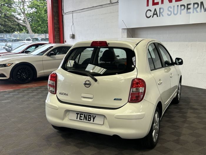 Nissan Micra 1.2 ACENTA 5d 79 BHP Hatchback Petrol WHITE