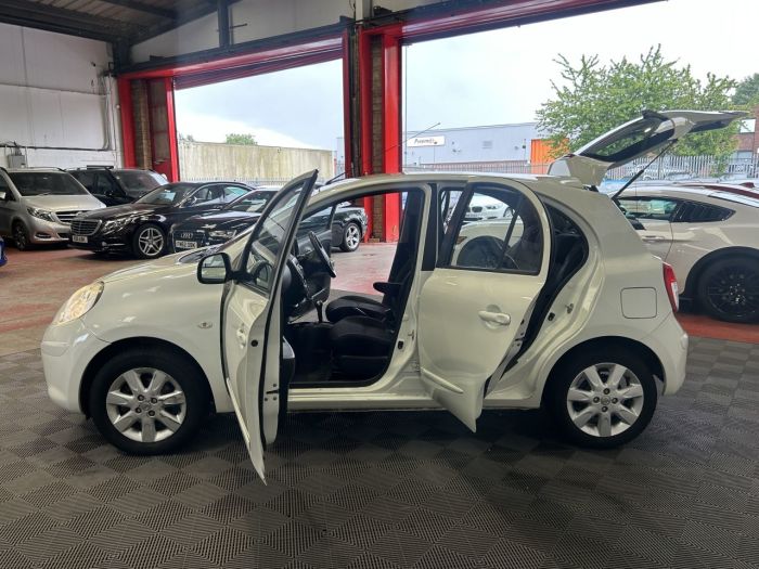 Nissan Micra 1.2 ACENTA 5d 79 BHP Hatchback Petrol WHITE