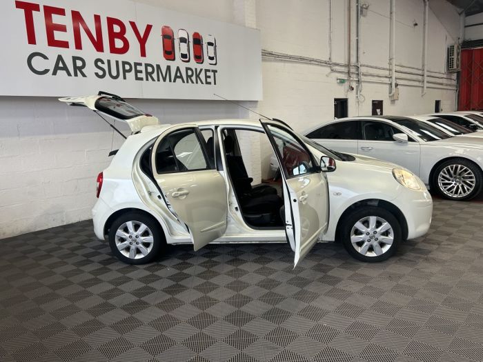 Nissan Micra 1.2 ACENTA 5d 79 BHP Hatchback Petrol WHITE