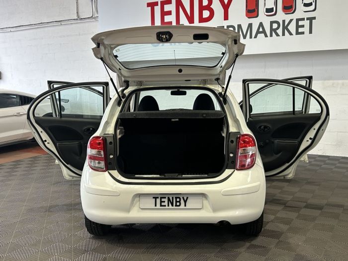 Nissan Micra 1.2 ACENTA 5d 79 BHP Hatchback Petrol WHITE