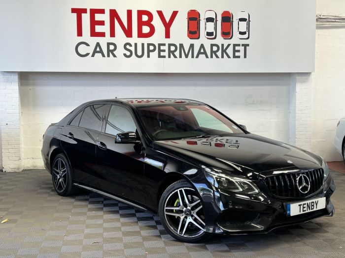 Mercedes-Benz E Class 2.1 E220 BLUETEC AMG NIGHT EDITION 4d 174 BHP Saloon Diesel BLACK