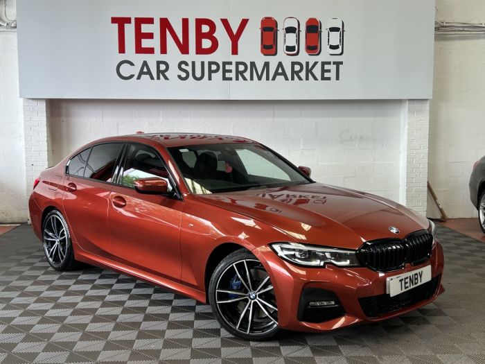 BMW 3 Series 2.0 320D M SPORT 4d 188 BHP Saloon Diesel ORANGE