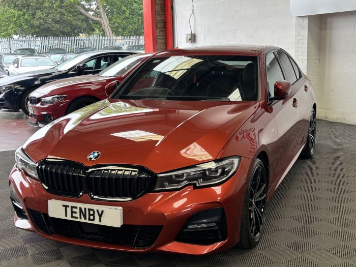 BMW 3 Series 2.0 320D M SPORT 4d 188 BHP Saloon Diesel ORANGE