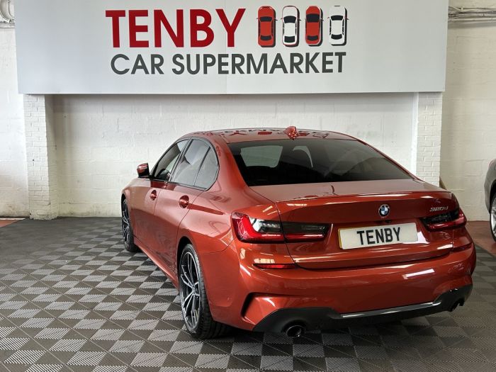 BMW 3 Series 2.0 320D M SPORT 4d 188 BHP Saloon Diesel ORANGE