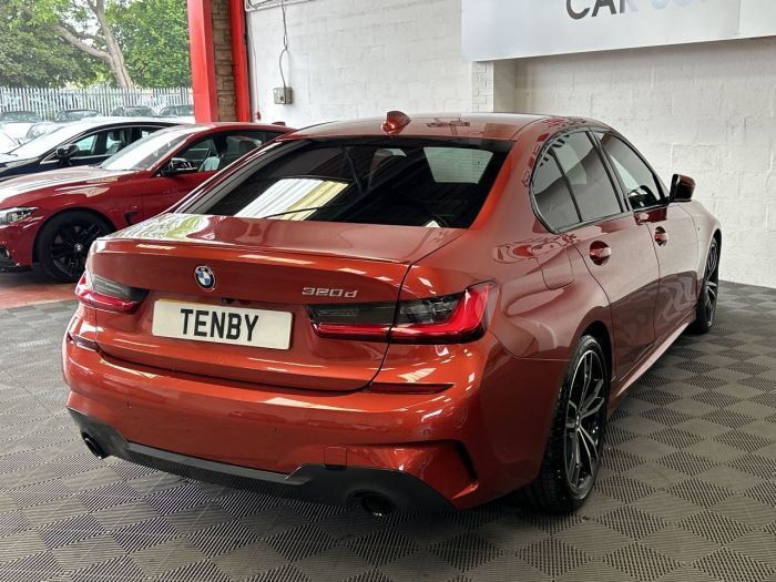 BMW 3 Series 2.0 320D M SPORT 4d 188 BHP Saloon Diesel ORANGE