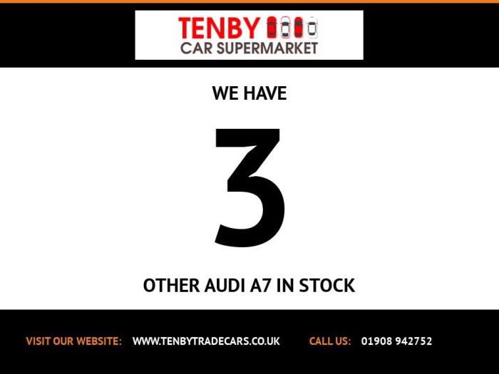 Audi A7 3.0 TDI QUATTRO SE 5d 245 BHP Hatchback Diesel BLUE