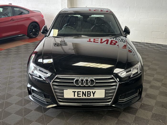 Audi A4 2.0 TFSI S LINE MHEV 4d 188 BHP Saloon Petrol BLACK