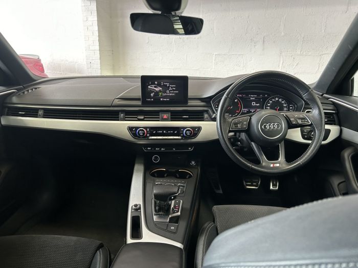 Audi A4 2.0 TFSI S LINE MHEV 4d 188 BHP Saloon Petrol BLACK