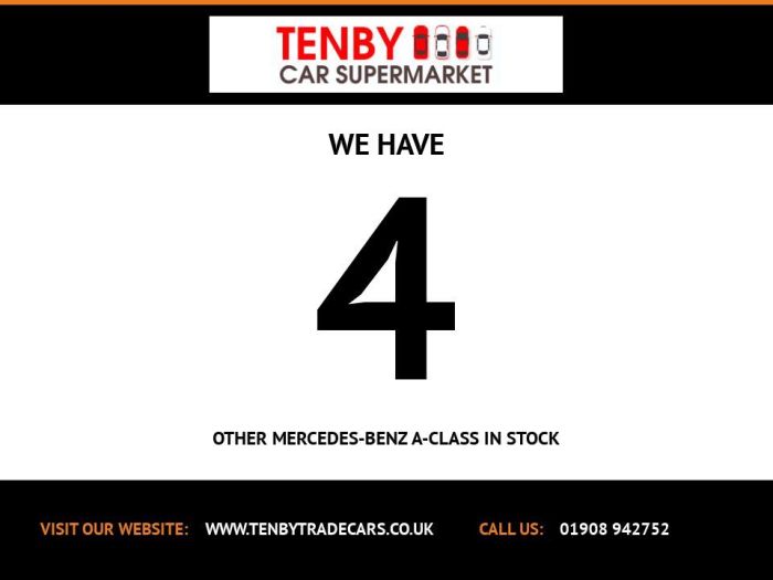 Mercedes-Benz A Class 1.5 A 180 D SPORT PREMIUM 5d 114 BHP Hatchback Diesel BLUE