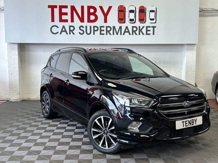 Ford Kuga 1.5 ST-LINE TDCI 5d 119 BHP Hatchback Diesel BLACK