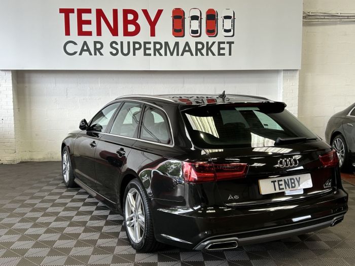 Audi A6 Avant 2.0 AVANT TDI QUATTRO S LINE 5d 188 BHP Estate Diesel BLACK