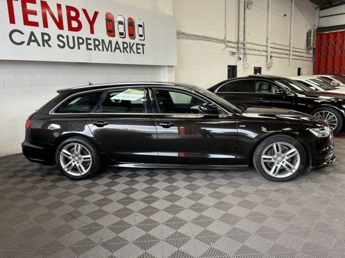 Audi A6 Avant 2.0 AVANT TDI QUATTRO S LINE 5d 188 BHP Estate Diesel BLACK