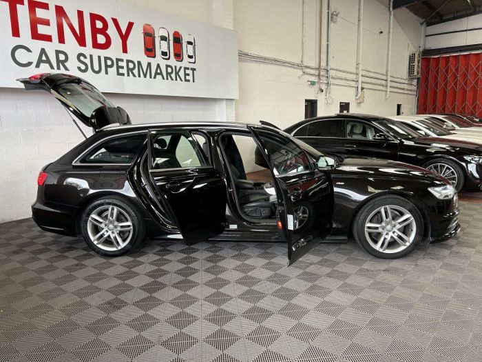 Audi A6 Avant 2.0 AVANT TDI QUATTRO S LINE 5d 188 BHP Estate Diesel BLACK