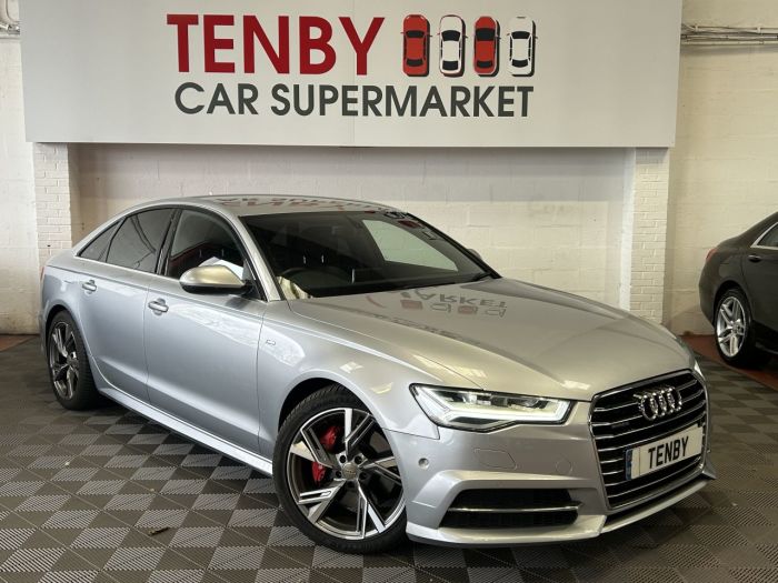 Audi A6 3.0 TDI QUATTRO S LINE 4d 215 BHP Saloon Diesel SILVER