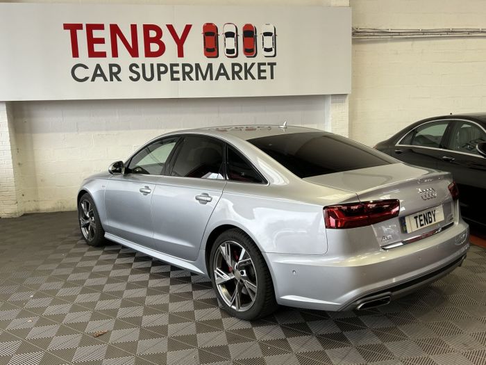 Audi A6 3.0 TDI QUATTRO S LINE 4d 215 BHP Saloon Diesel SILVER