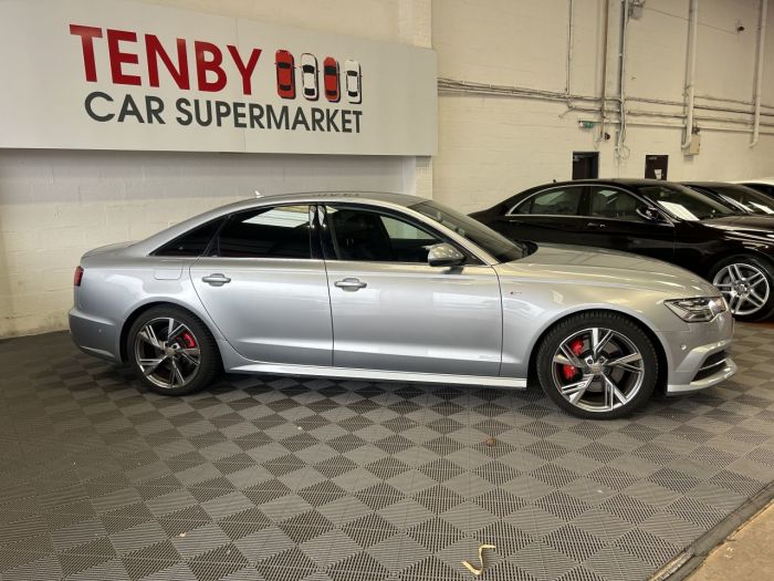 Audi A6 3.0 TDI QUATTRO S LINE 4d 215 BHP Saloon Diesel SILVER