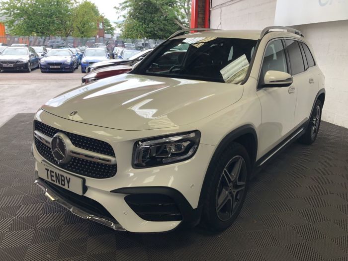 Mercedes-Benz GLB 2.0 GLB 220 D 4MATIC AMG LINE PREMIUM 5d 188 BHP Estate Diesel WHITE