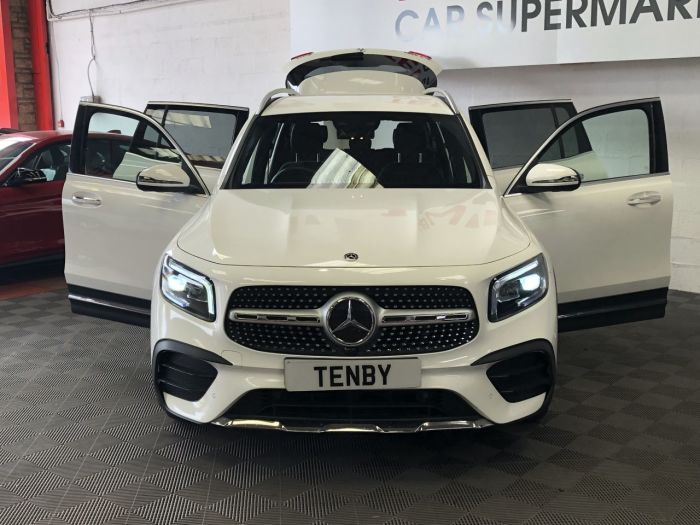 Mercedes-Benz GLB 2.0 GLB 220 D 4MATIC AMG LINE PREMIUM 5d 188 BHP Estate Diesel WHITE