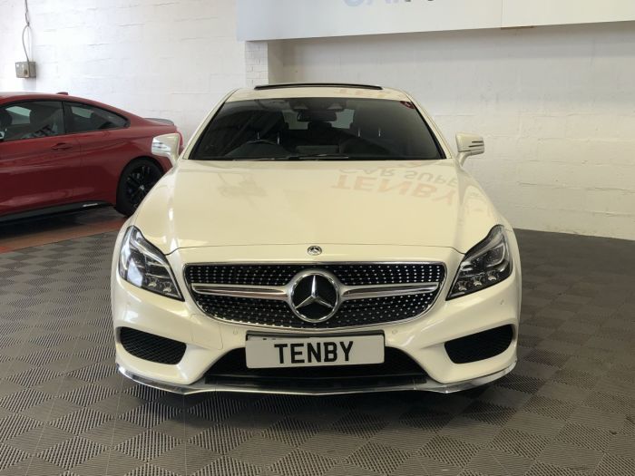 Mercedes-Benz CLS-Class 2.1 CLS220 D AMG LINE PREMIUM 5d 174 BHP Estate Diesel WHITE