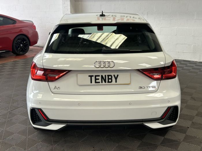 Audi A1 1.0 SPORTBACK TFSI S LINE 5d 114 BHP Hatchback Petrol WHITE