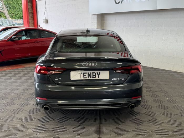 Audi A5 2.0 SPORTBACK TFSI S LINE MHEV 5d 188 BHP Hatchback Petrol GREY