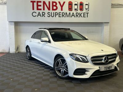 Mercedes-Benz E Class 2.0 E 220 D AMG LINE PREMIUM 4d 192 BHP Saloon Diesel WHITEMercedes-Benz E Class 2.0 E 220 D AMG LINE PREMIUM 4d 192 BHP Saloon Diesel WHITE at Motor Finance 4u Tunbridge Wells