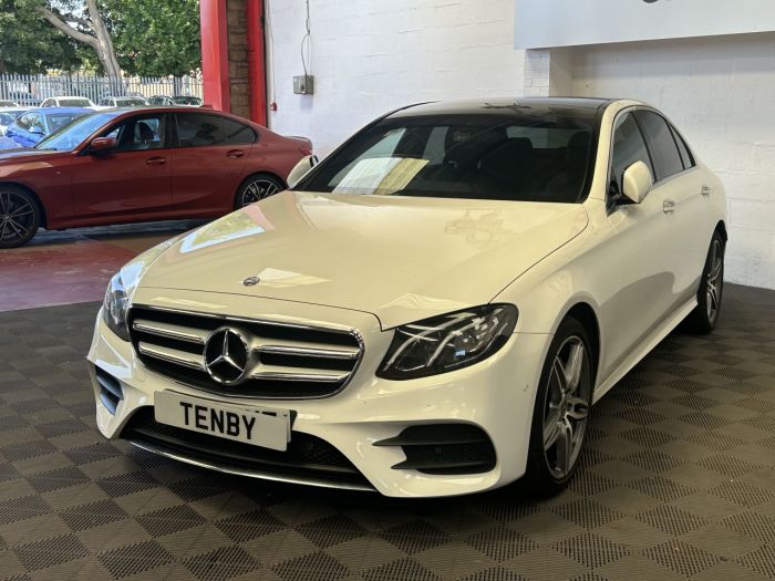 Mercedes-Benz E Class 2.0 E 220 D AMG LINE PREMIUM 4d 192 BHP Saloon Diesel WHITE