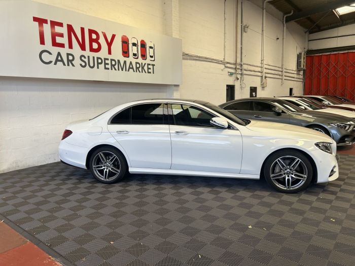 Mercedes-Benz E Class 2.0 E 220 D AMG LINE PREMIUM 4d 192 BHP Saloon Diesel WHITE