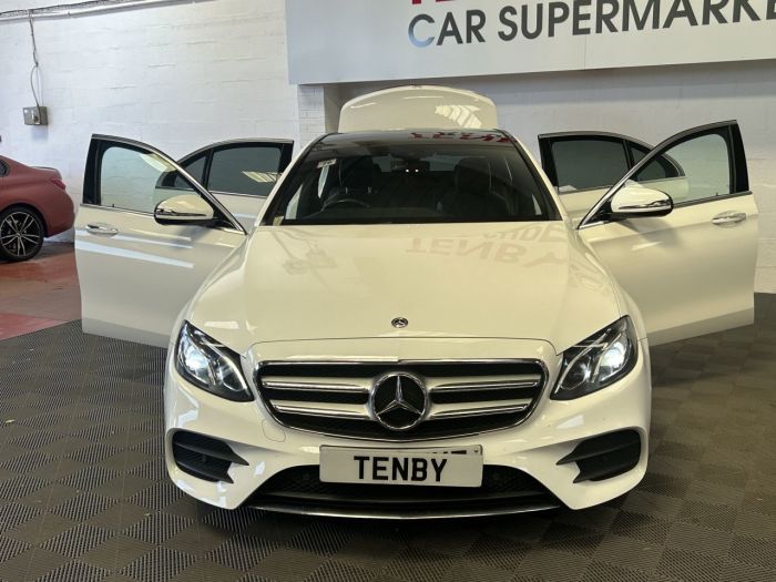 Mercedes-Benz E Class 2.0 E 220 D AMG LINE PREMIUM 4d 192 BHP Saloon Diesel WHITE