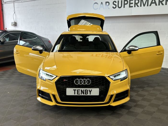 Audi S3 2.0 S3 QUATTRO 3d 306 BHP Hatchback Petrol YELLOW