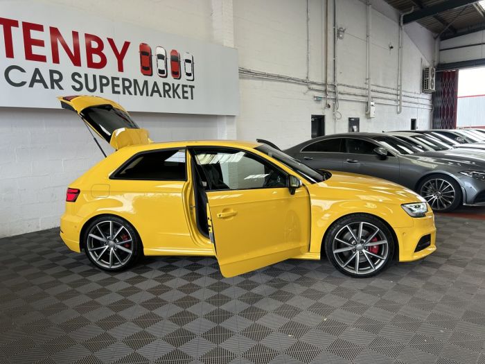 Audi S3 2.0 S3 QUATTRO 3d 306 BHP Hatchback Petrol YELLOW