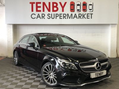 Mercedes-Benz CLS-Class 2.1 CLS220 D AMG LINE PREMIUM 4d 174 BHP Coupe Diesel BLACKMercedes-Benz CLS-Class 2.1 CLS220 D AMG LINE PREMIUM 4d 174 BHP Coupe Diesel BLACK at Motor Finance 4u Tunbridge Wells