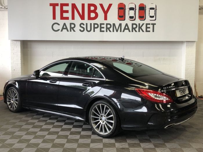 Mercedes-Benz CLS-Class 2.1 CLS220 D AMG LINE PREMIUM 4d 174 BHP Coupe Diesel BLACK