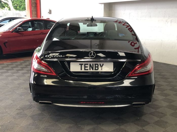 Mercedes-Benz CLS-Class 2.1 CLS220 D AMG LINE PREMIUM 4d 174 BHP Coupe Diesel BLACK