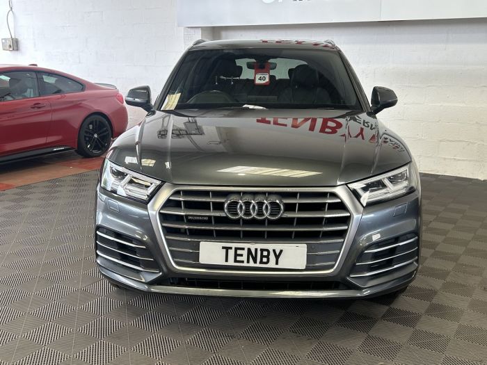 Audi Q5 2.0 TDI QUATTRO S LINE 5d 188 BHP Estate Diesel GREY