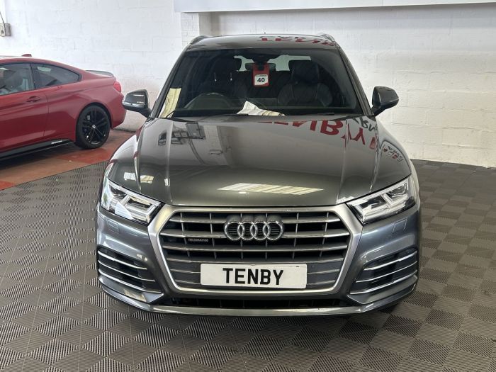 Audi Q5 2.0 TDI QUATTRO S LINE 5d 188 BHP Estate Diesel GREY