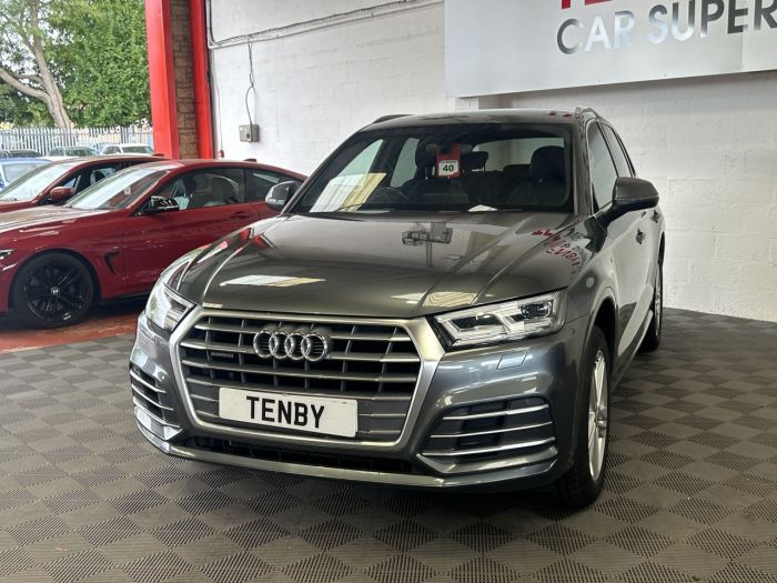 Audi Q5 2.0 TDI QUATTRO S LINE 5d 188 BHP Estate Diesel GREY