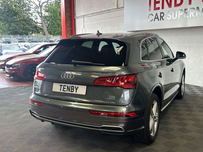 Audi Q5 2.0 TDI QUATTRO S LINE 5d 188 BHP Estate Diesel GREY